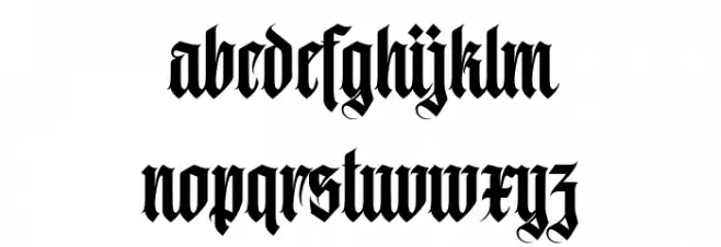 AvestravaRegularPersonalUseOnly 字体 小写
