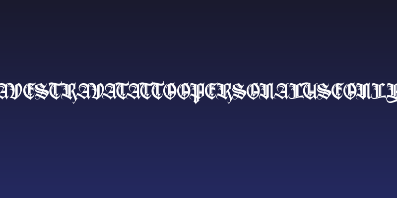 AvestravaTattooPersonalUseOnly Social Header
