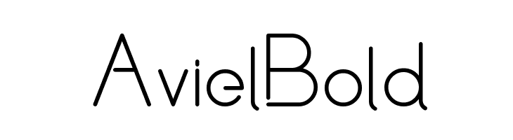 Aviel Bold  フリーフォントのダウンロード