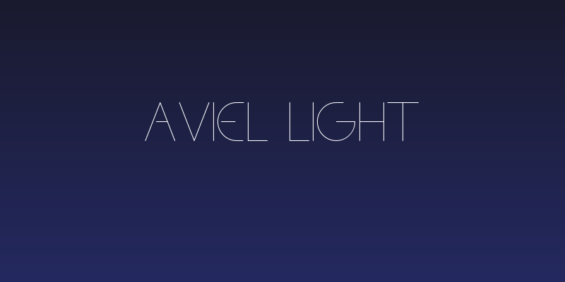 Aviel Light Social Header