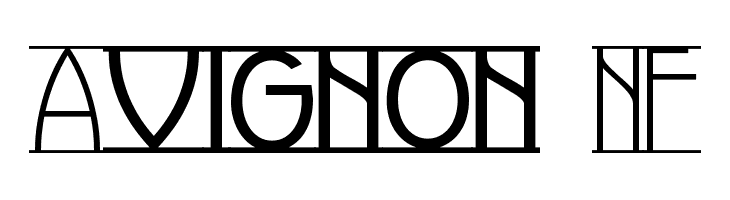Avignon NF  Fuentes Gratis Descargar