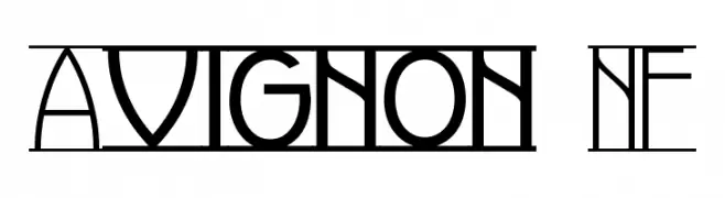 Avignon NF  免费字体下载