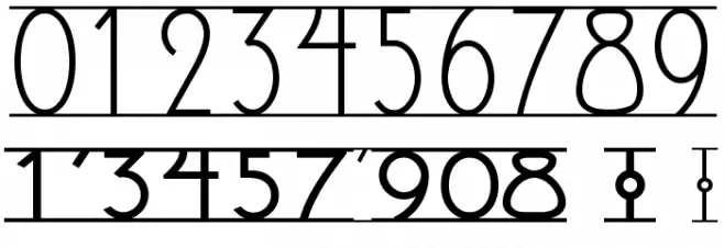 Avignon NF Font OTHER CHARS