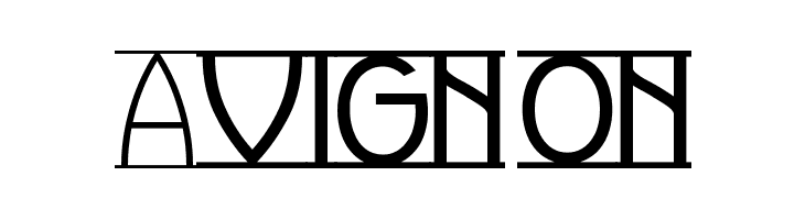 Avignon  Free Fonts Download