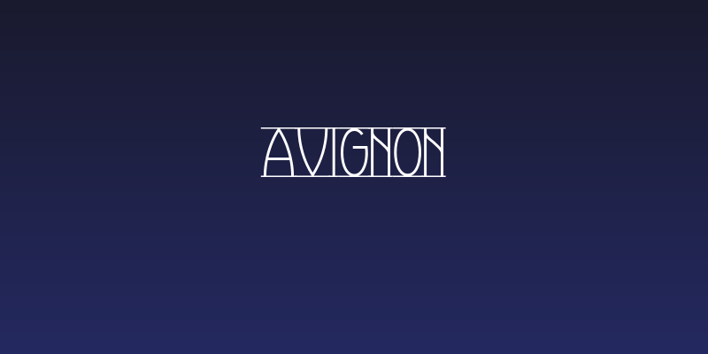 Avignon Social Header