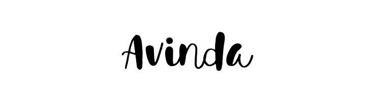 Avinda  नि: शुल्क फ़ॉन्ट्स डाउनलोड