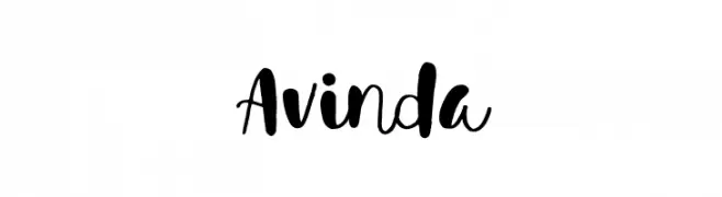 Avinda  नि: शुल्क फ़ॉन्ट्स डाउनलोड
