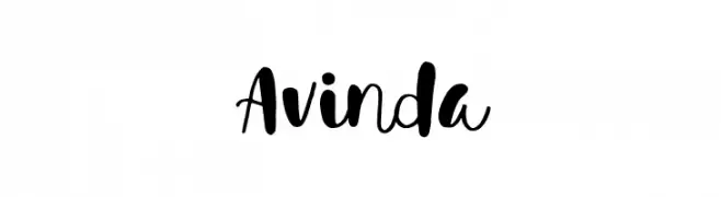 Avinda  Fuentes Gratis Descargar
