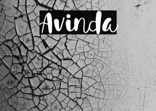 Avinda Font examples