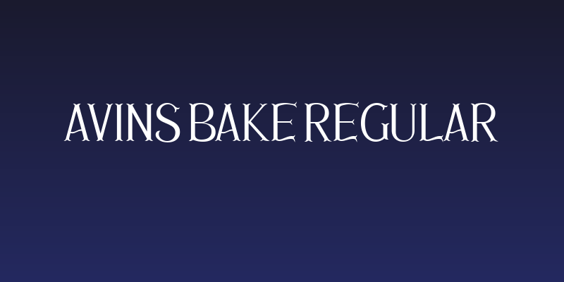 Avins Bake Regular Social Header