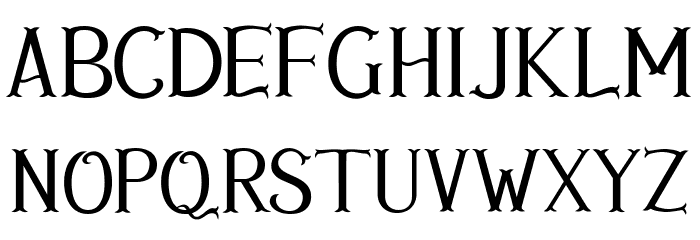 Avins Bake Regular Font LOWERCASE