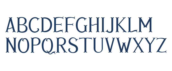 AvinsBake-Regular Lowercase