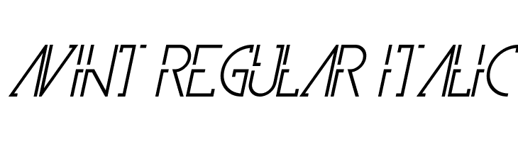Avint Regular Italic  لخطوط تنزيل