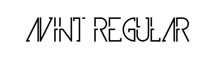 Avint Regular  لخطوط تنزيل