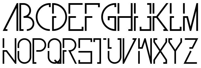 Avint Regular Font LOWERCASE