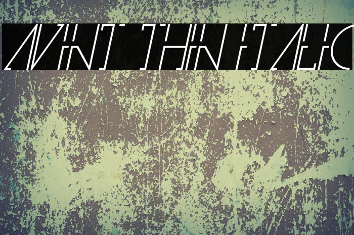 Avint Thin Italic Example 3