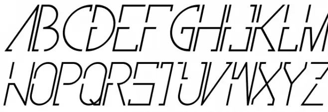 Avint Thin Italic خط أحرف صغيرة