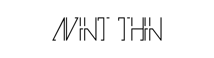 Avint Thin  Frei Schriftart Herunterladen