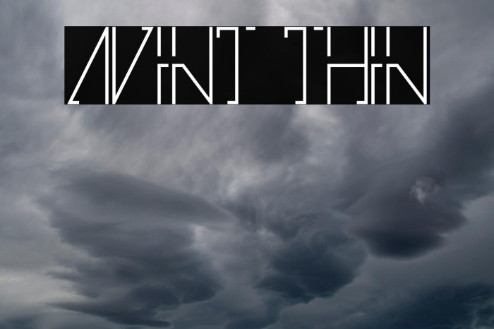 Avint Thin Example 1