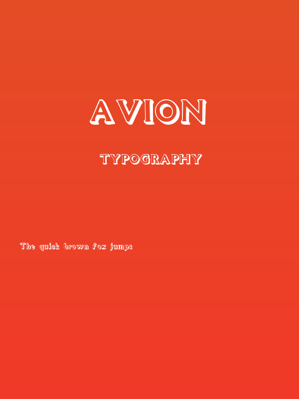 Avion Poster