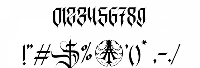 AviortePersonalUseOnly-Regular Font OTHER CHARS