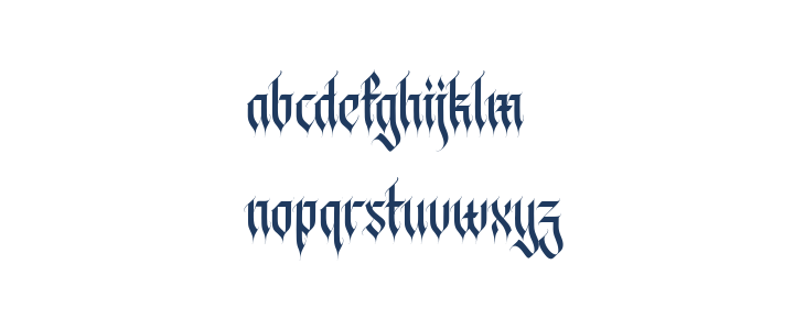 AviortePersonalUseOnly-Regular Lowercase