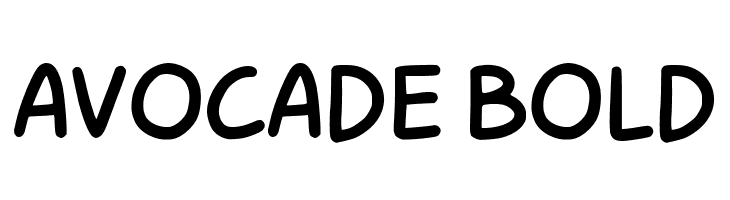 Avocade Bold  Fuentes Gratis Descargar