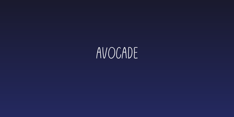 Avocade Social Header