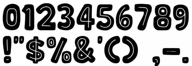 Avocado Days Font OTHER CHARS