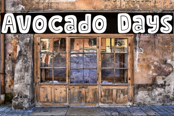 Avocado Days Example 1
