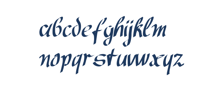 Avocado Regular Lowercase