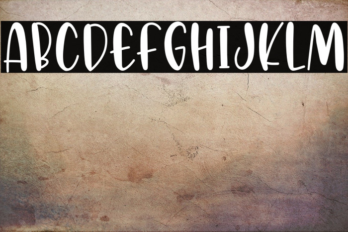 AvocadoCreamy Font examples