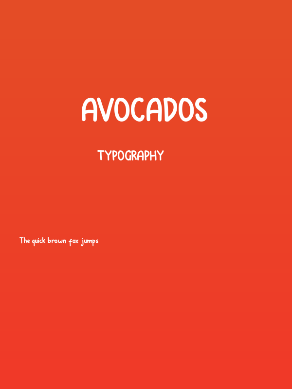 Avocados Poster