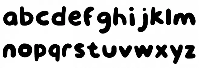 Avocedit Smoothie Regular خط أحرف صغيرة