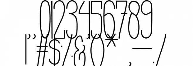 Avoid Light Font OTHER CHARS