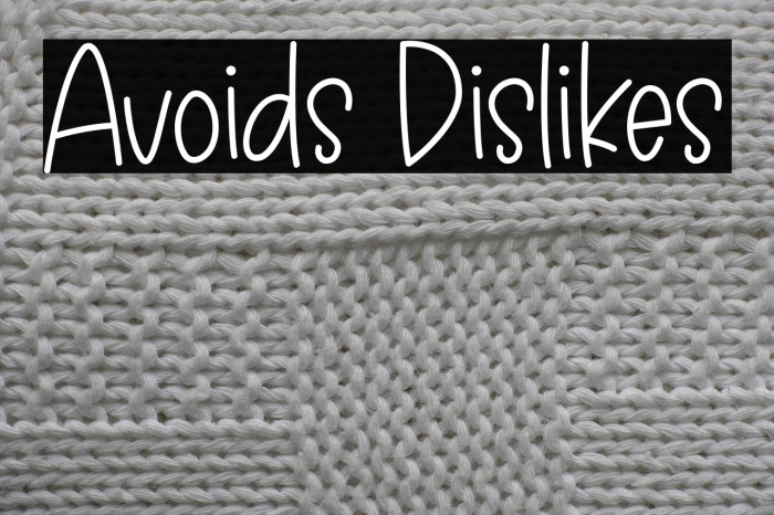 Avoids Dislikes Example 2