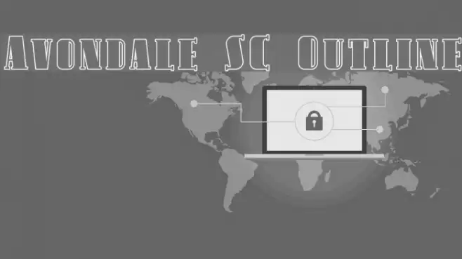 Avondale SC Outline Font examples