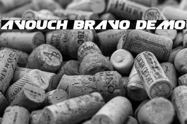 Avouch Bravo Demo फ़ॉन्ट examples