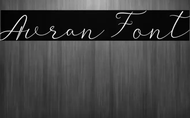 Avran Caratteri examples