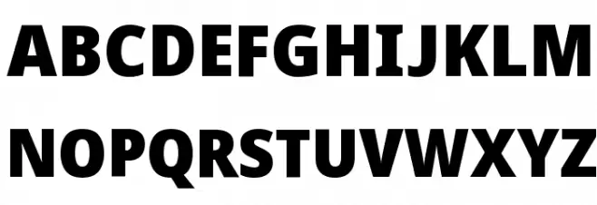 Avrile Sans Black Шрифта ВЕРХНИЙ