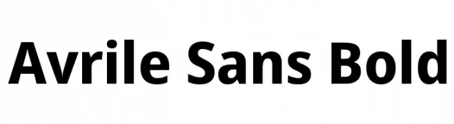 Avrile Sans Bold  Fuentes Gratis Descargar