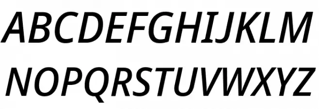 Avrile Sans Medium Italic Шрифта ВЕРХНИЙ