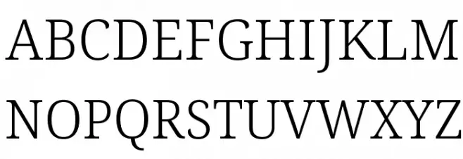Avrile Serif Light Fonte MAIÚSCULAS