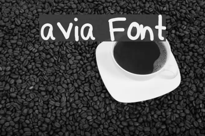 avia Font examples