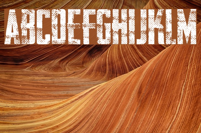 AWAKENNING STEEL Personal Use Font examples
