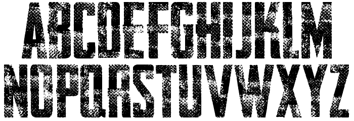 AWAKENNING STEEL Personal Use Font LOWERCASE
