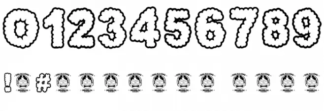 AWAN NUSANTARA Font OTHER CHARS