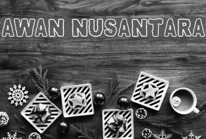 AWAN NUSANTARA Caratteri examples