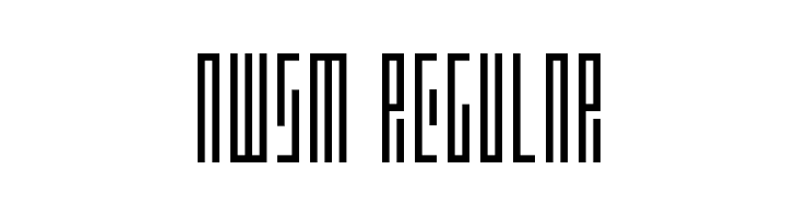 AWSM Regular  フリーフォントのダウンロード