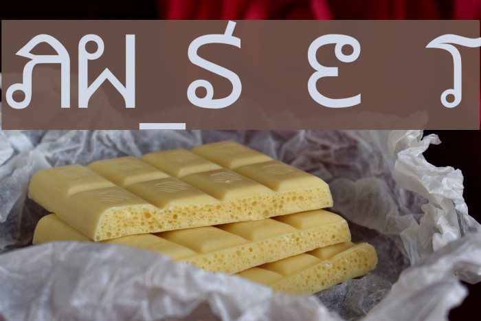 AW_Siam English not Thai Font examples